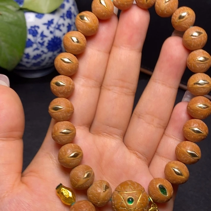 凤眼菩提手串尼泊尔