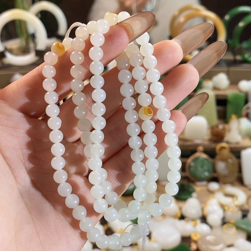 【闪购商品】和田玉项链未镶嵌饼*儿