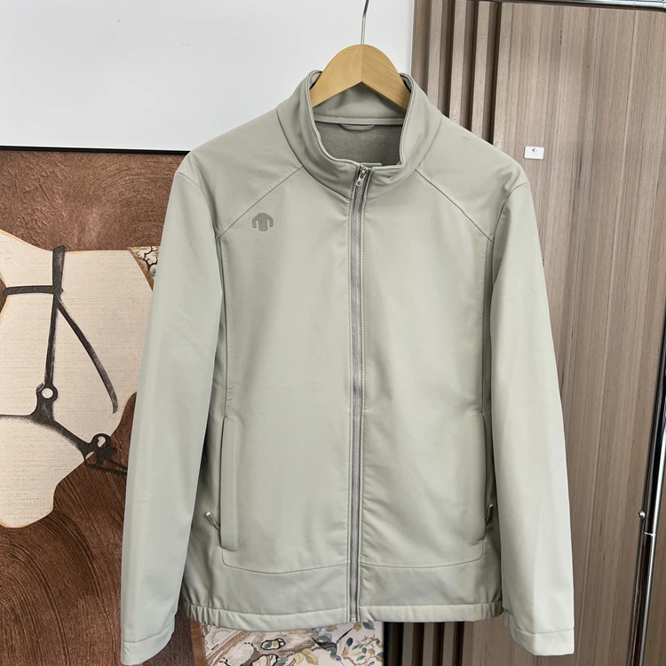 轻奢极简风舒适百搭夹克上衣男士2025新款秋冬季高端时尚保暖外套