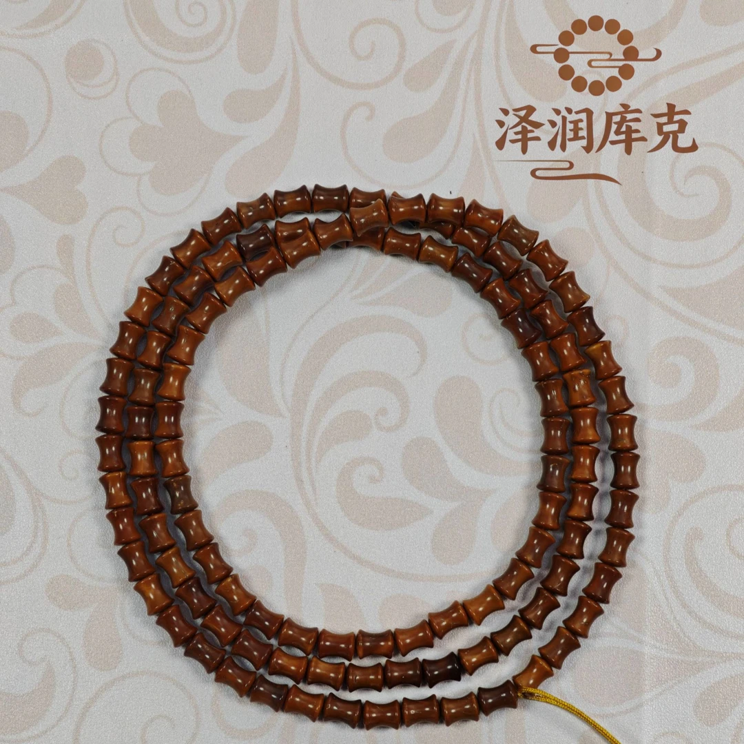 库克手串 多圈 竹节 6x8mm