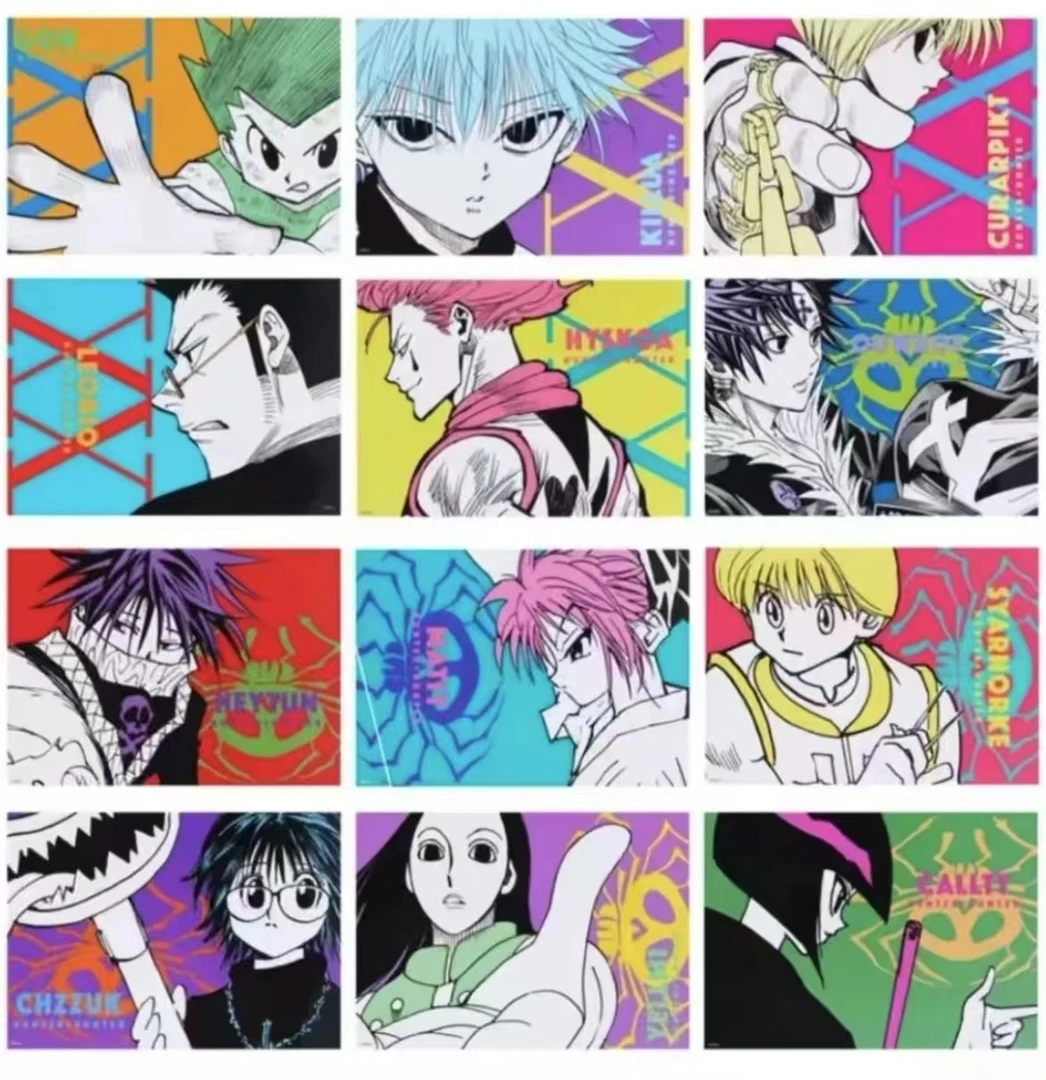 【全职猎人】 js 限定猎人浮雕艺术相卡（日谷国现，直播代拆）