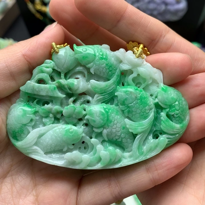 颈饰未镶嵌翡翠翡翠