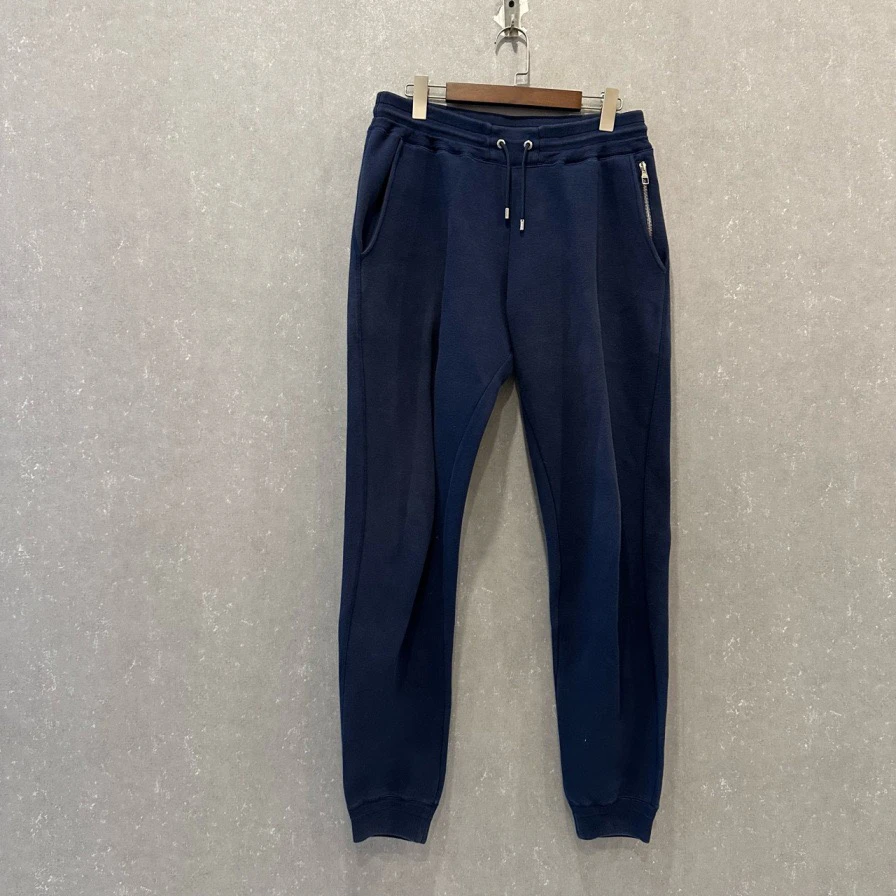LOUIS VUITTON FW21 纯色系带休闲棉质运动卫裤 L码/99新/003267