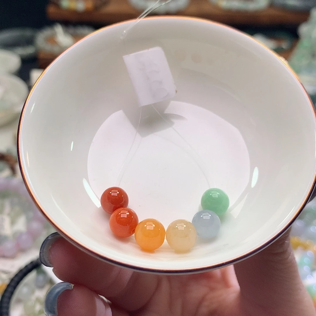 翡翠未镶嵌手链翡翠d2522卡7.5