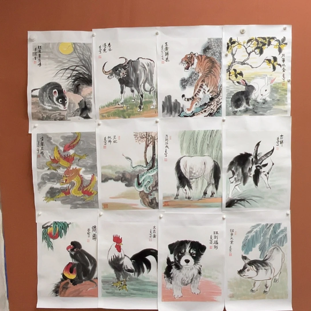 国画16.8平尺国画作品