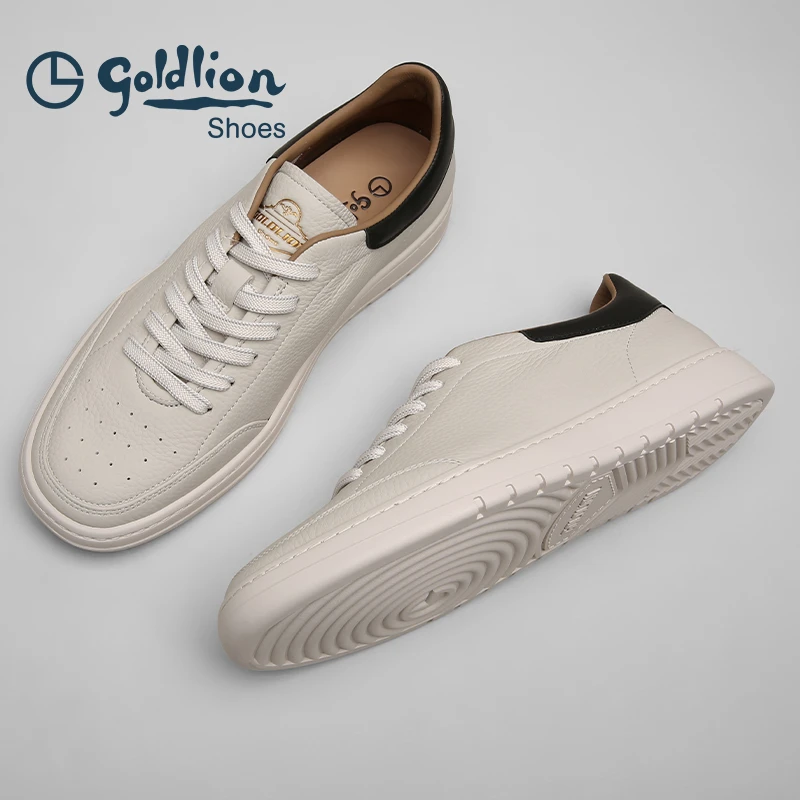 金利来男鞋 新款时尚休闲板鞋男士软底舒适百搭小平底鞋