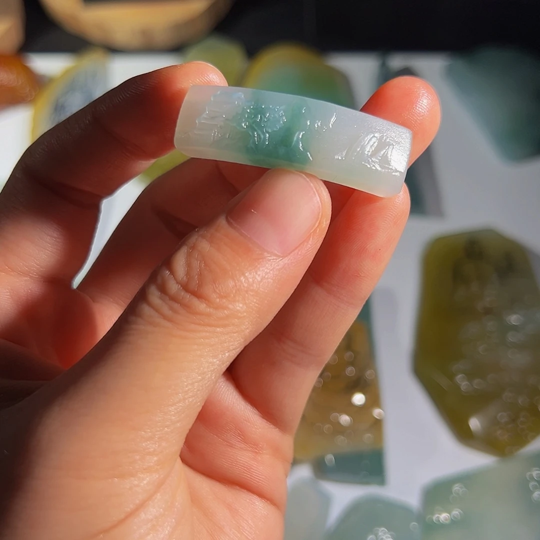 定制翡翠未镶嵌天然缅甸A货翡翠