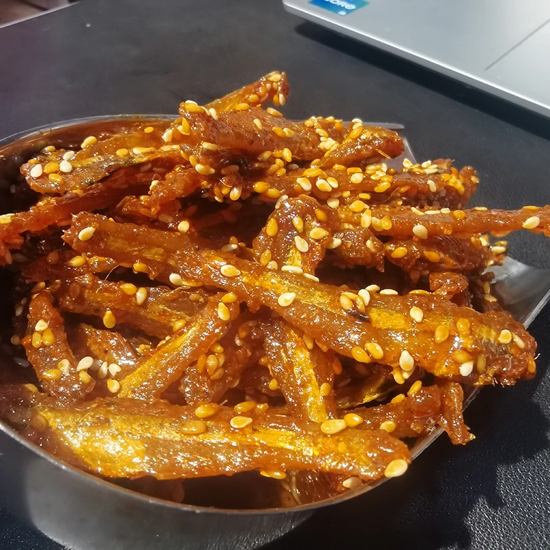 北海特产香辣银鱼仔鱼干制品散装寝室办公室必备零食美味可口即食