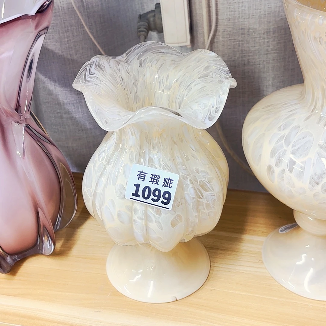 锦***练琉璃1099瑕安妮花瓶摆件