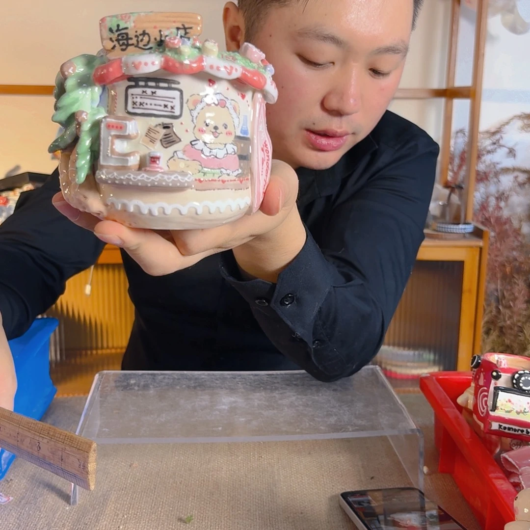 老梧家的手工多肉花盆