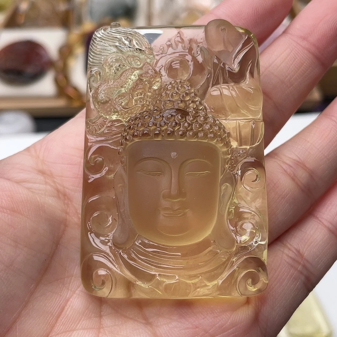 水晶颈饰未镶嵌歪*定制