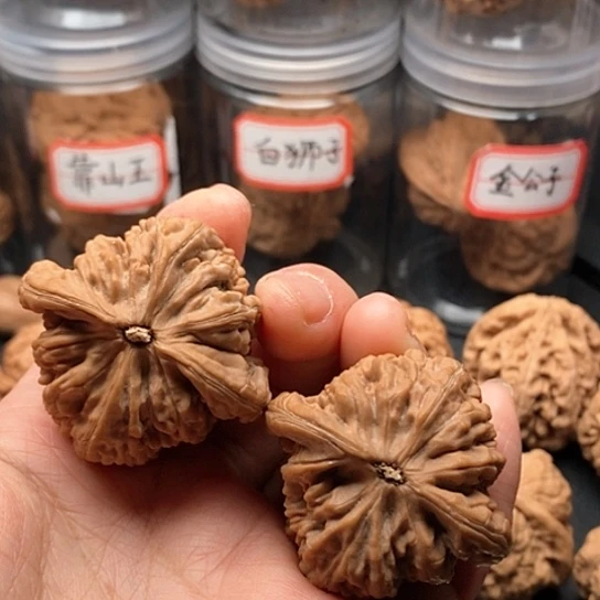 文玩核桃把件虎头王