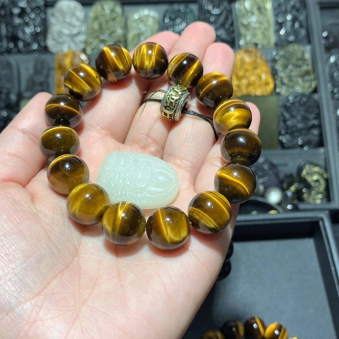 木变石（虎睛石）手串未镶嵌沈*山定制