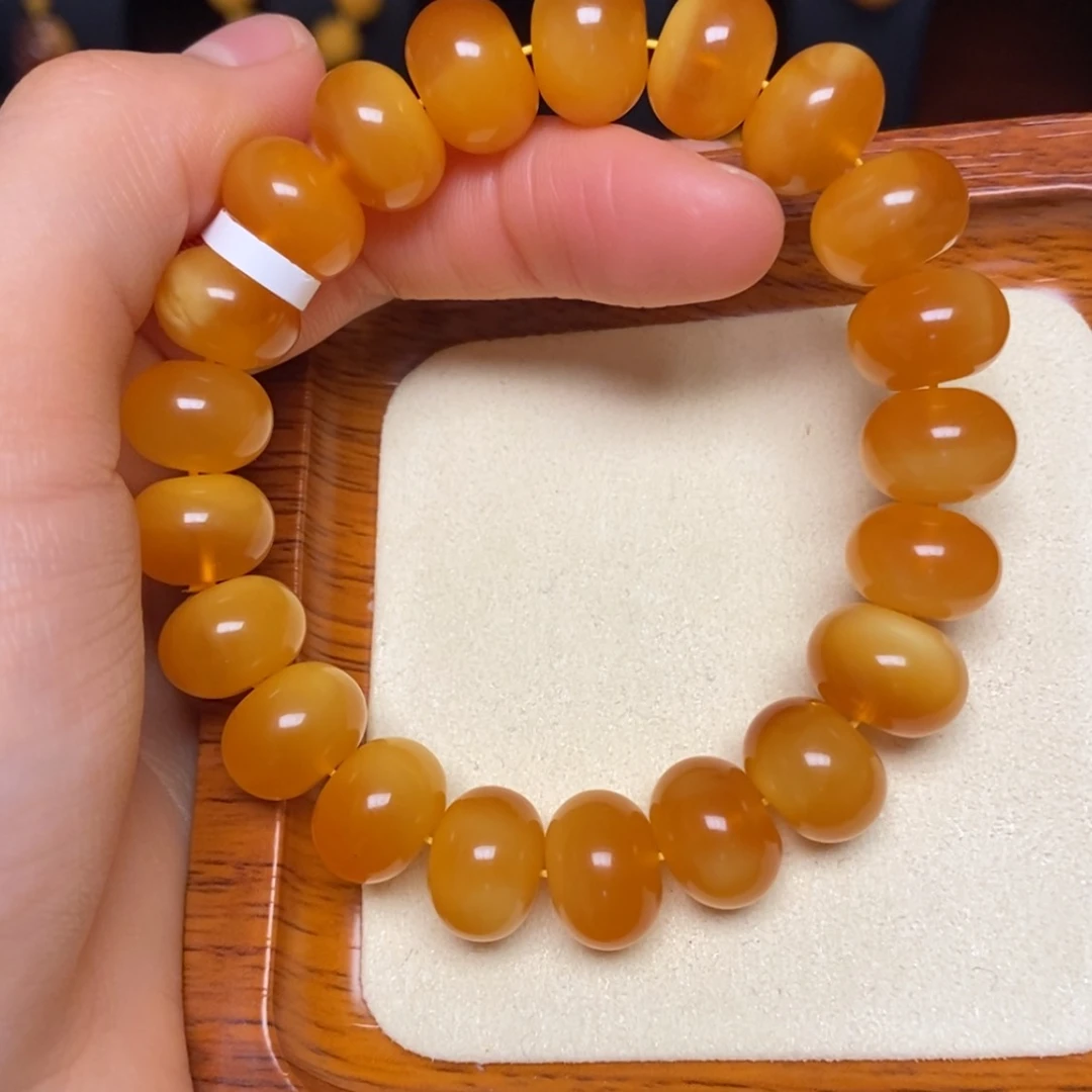 【闪购商品】蜜蜡手链未镶嵌手串