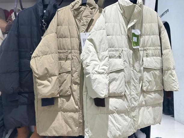 中长款阔版羽绒服时尚休闲百搭宽松