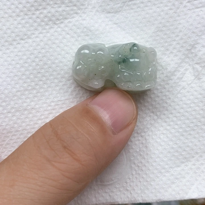 颈饰未镶嵌翡翠天然缅甸翡翠