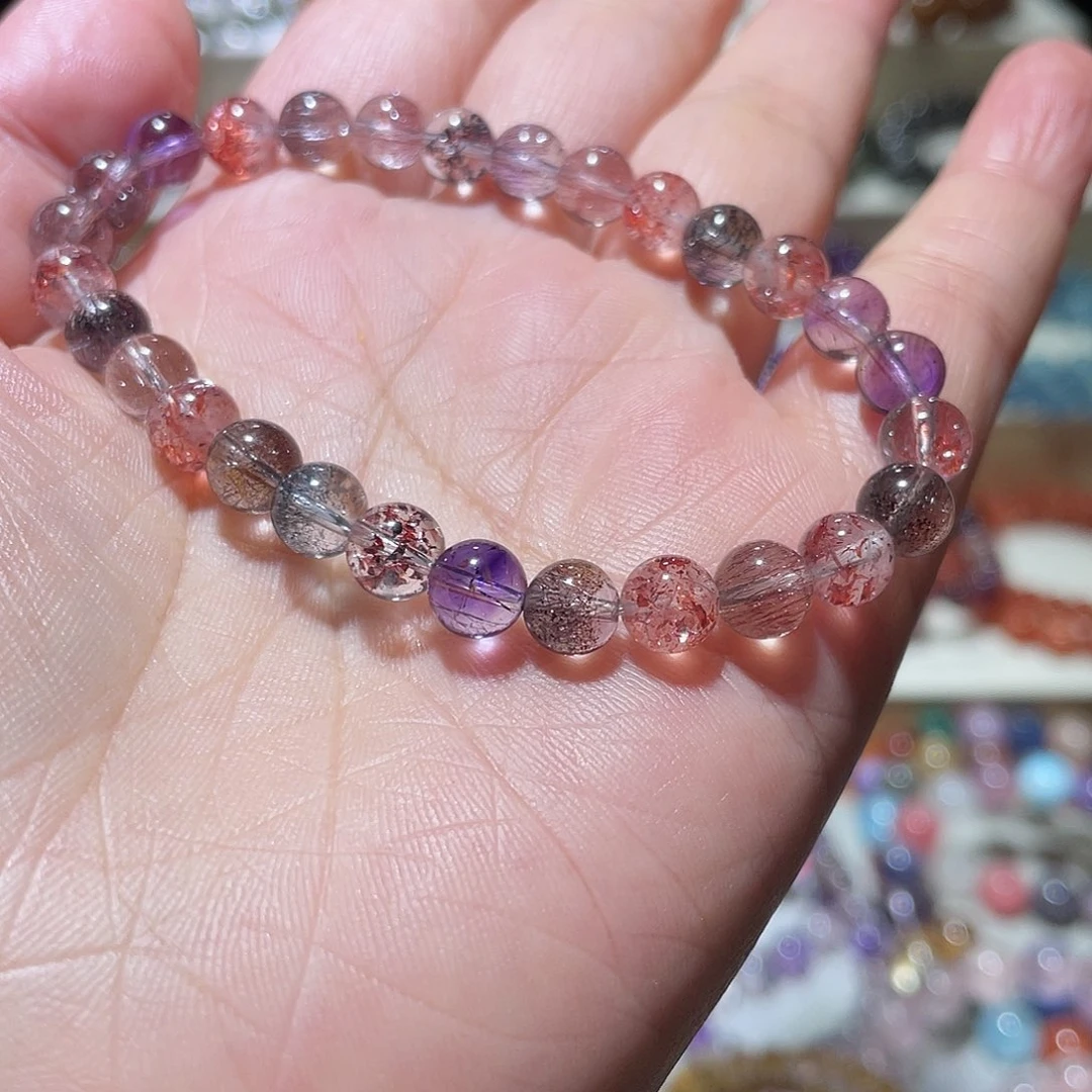 水晶手链未镶嵌超七