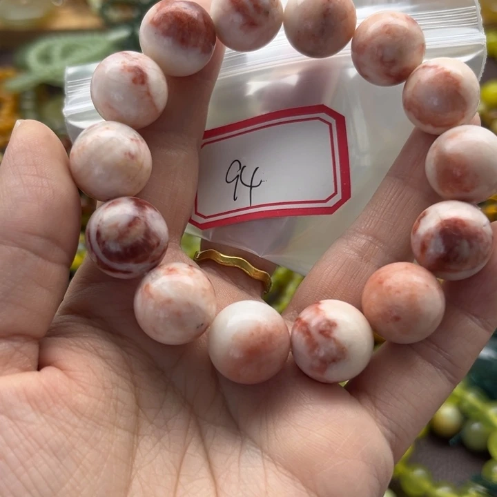 蛇纹石玉未镶嵌手链
