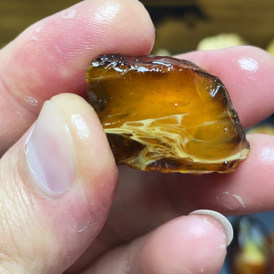 未镶嵌定制琥珀定制