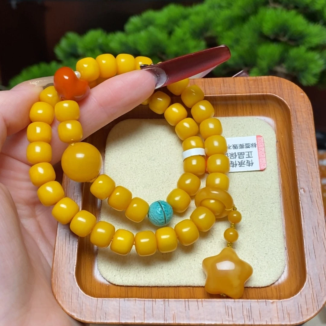 【闪购商品】手链蜜蜡未镶嵌手串