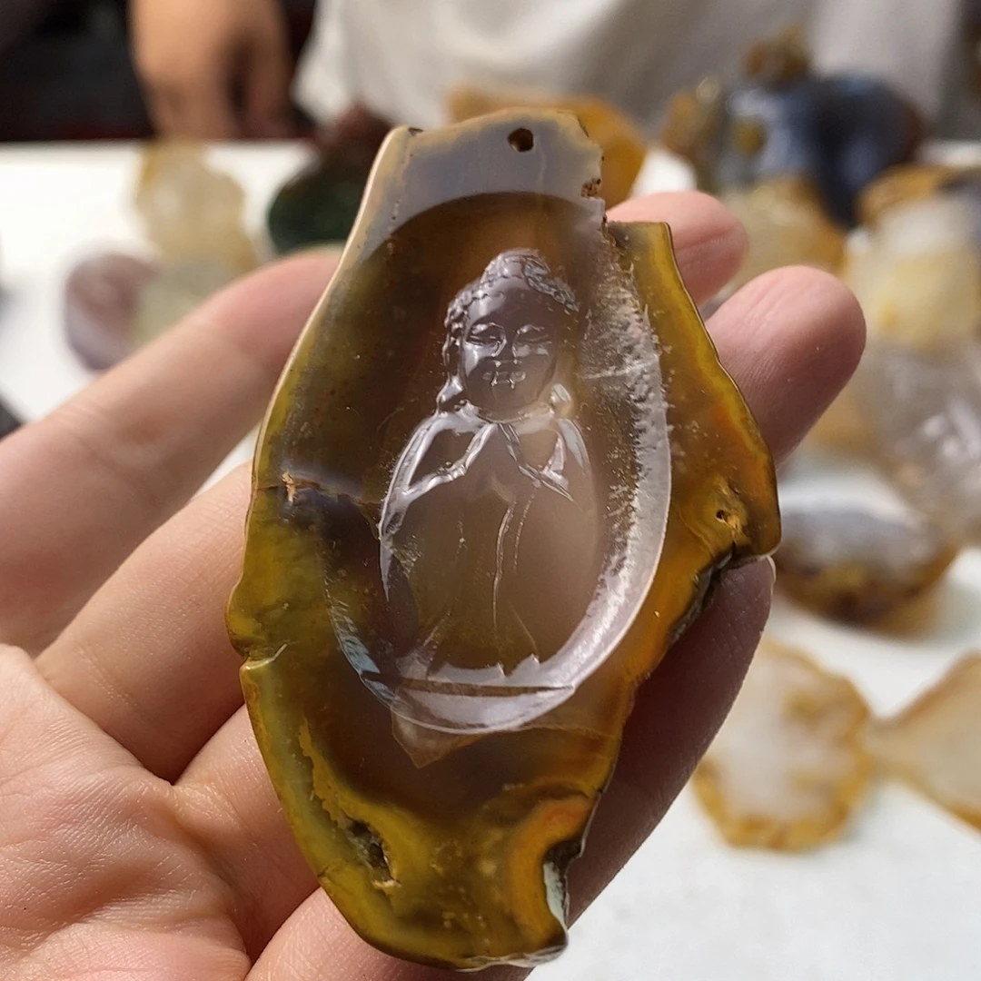 玛瑙/玉髓未镶嵌颈饰