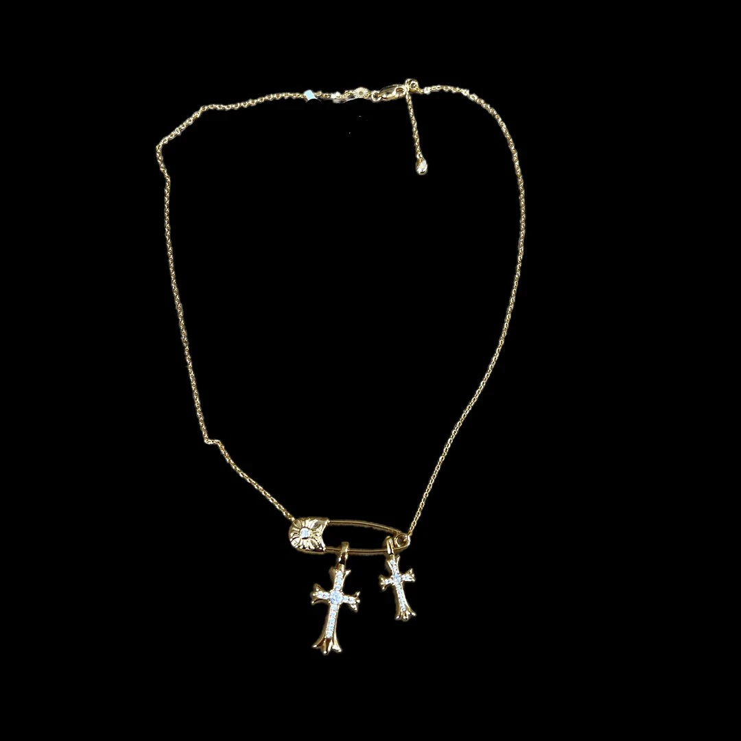 坠链均925银 V9341时尚银项链孤品