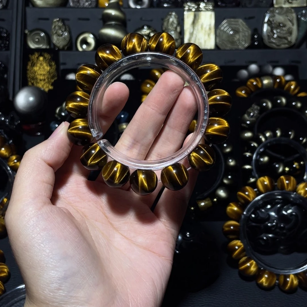 未镶嵌木变石（虎睛石）珠宝奇石K****-