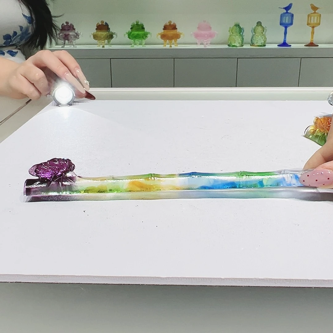 【闪购商品】手工艺品琉璃一鸣惊人香插