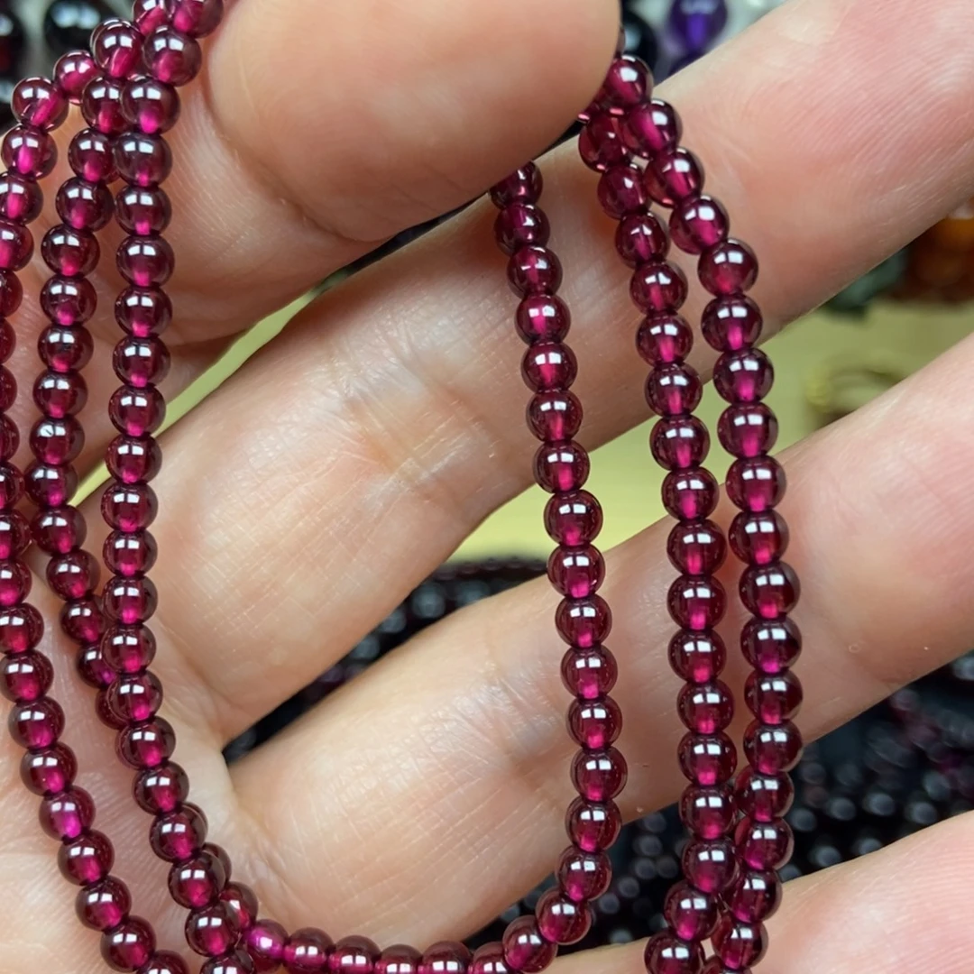 石榴石未镶嵌手链