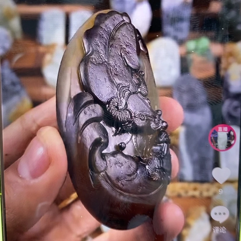 【闪购商品】未镶嵌和田玉把件潋**生