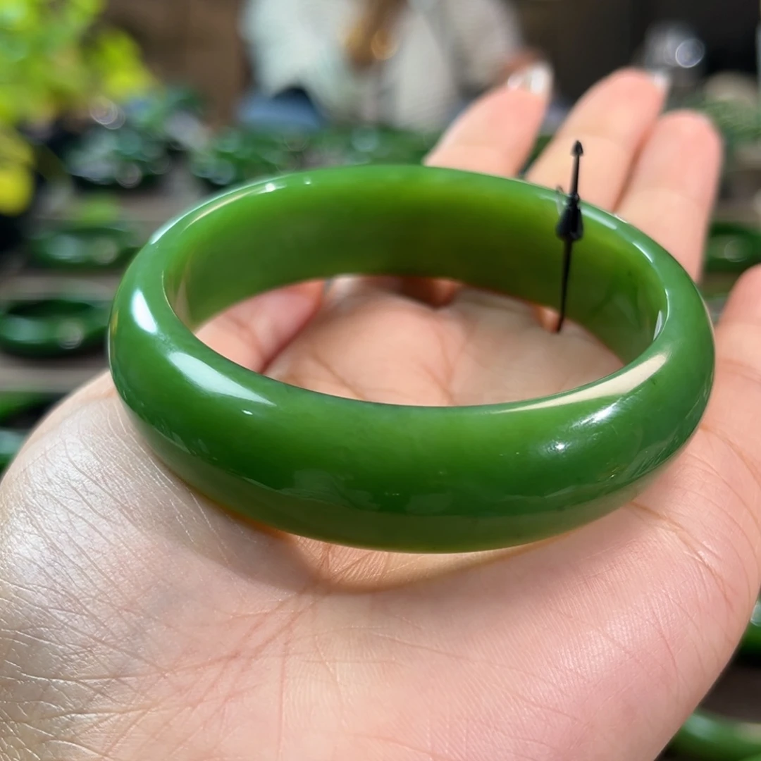 未镶嵌手镯和田玉（碧玉）5758