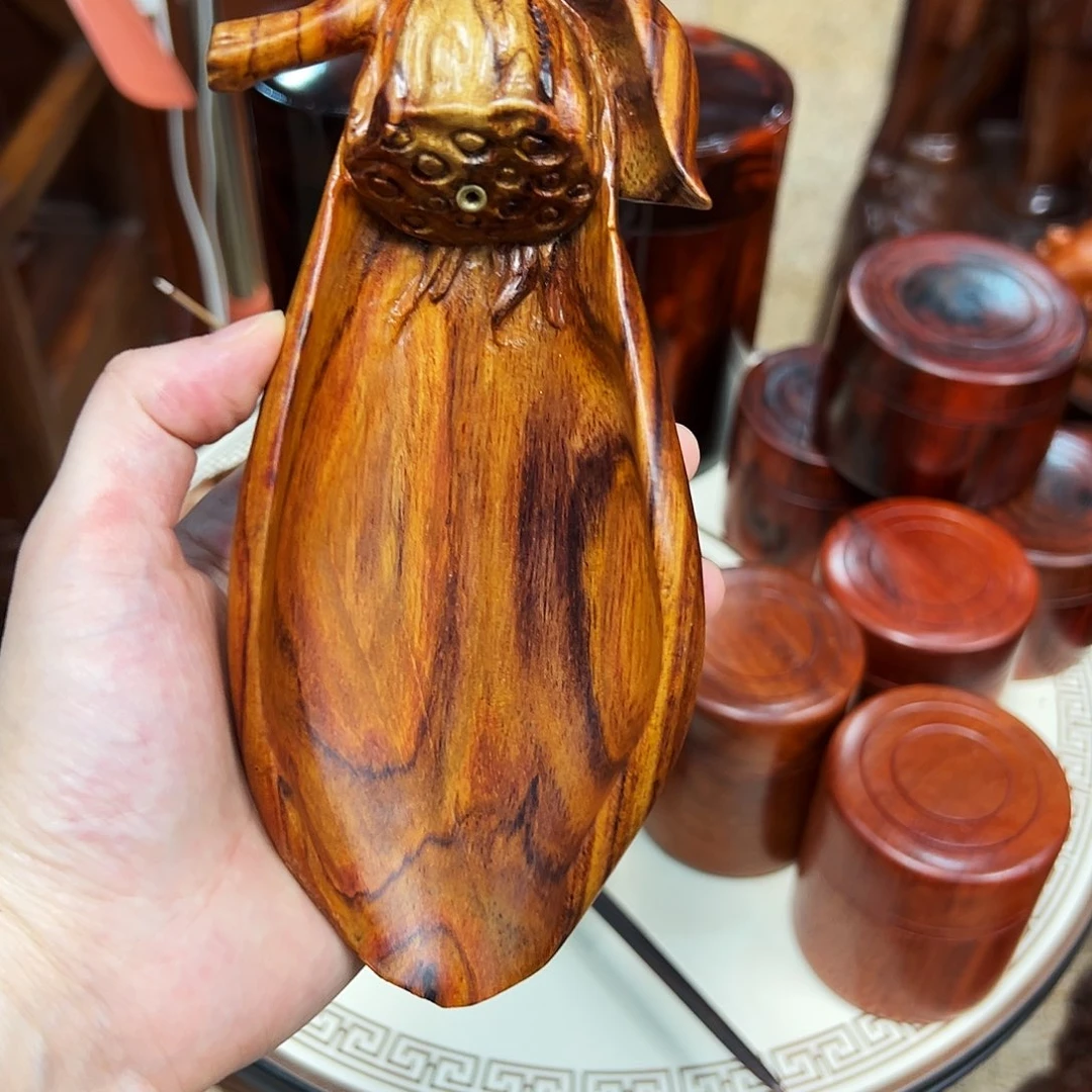 浠***子越南黄花梨香插茶则