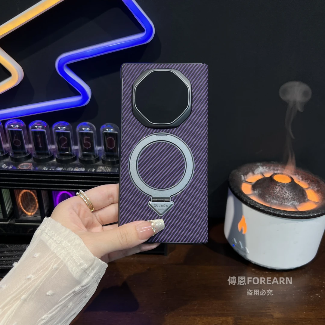 适用于华为MateXTs手机壳三折叠屏新款xts磁吸支架保护套超薄凯夫