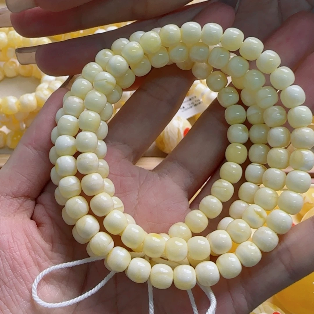 琥珀未镶嵌手链蜜蜡手串