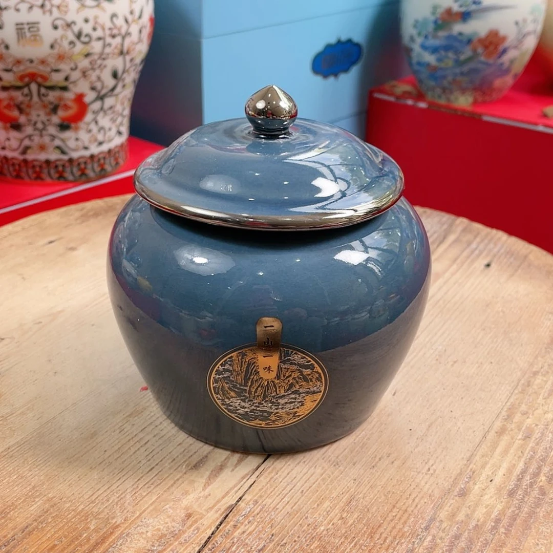 【闪购商品】罐陶瓷茶叶罐密封罐