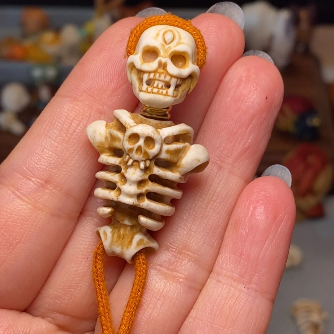 T***u铜铁合金类骷髅骨架三通