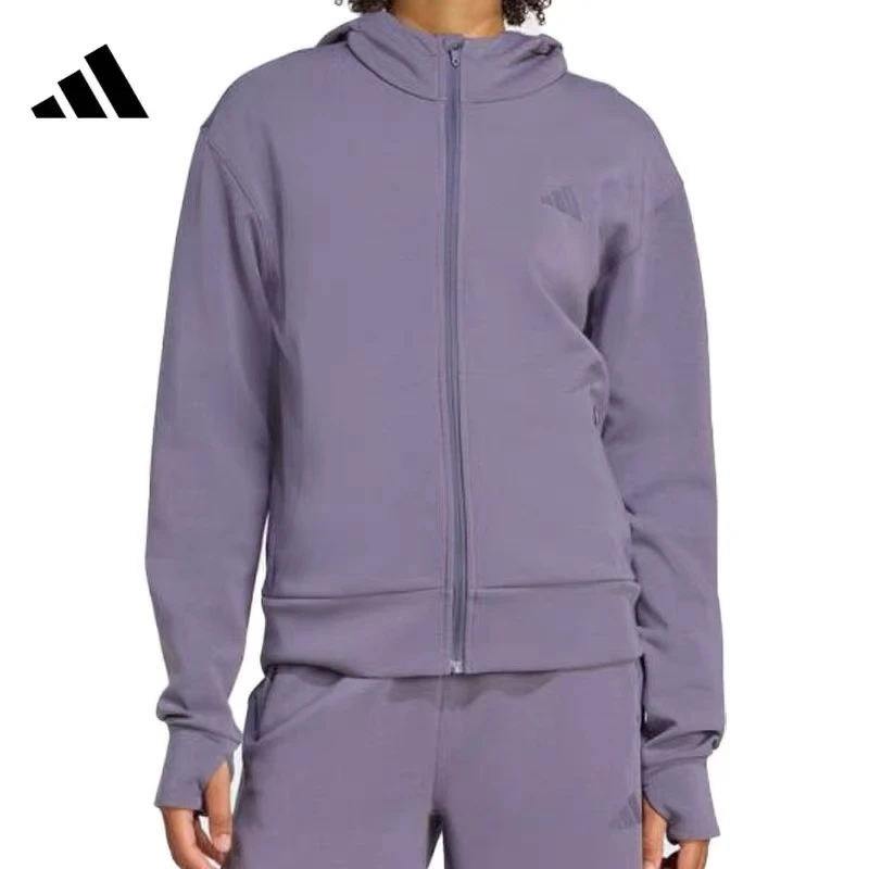 adidas/阿迪达斯女子外套秋冬运动休闲夹克 JX7310