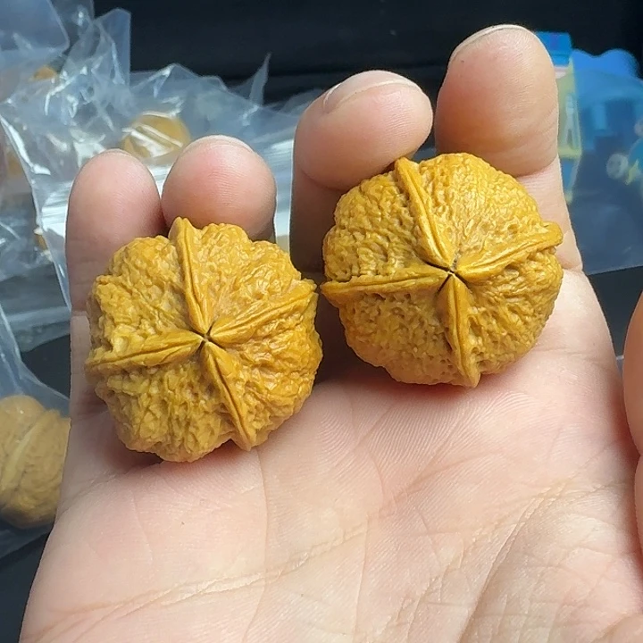 把件文玩核桃49号四喜33尺