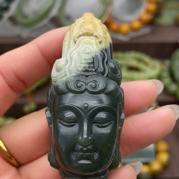 和田玉未镶嵌摆件