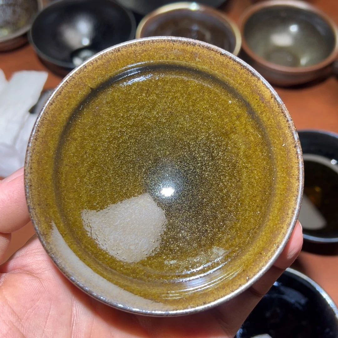茶盏柴烧主人杯建窑建盏茶盏