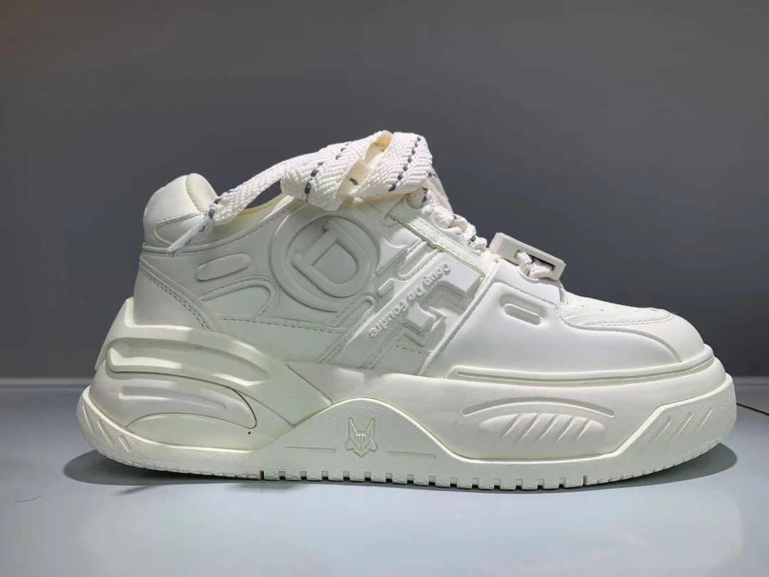 [兮希] 时尚摩登潮流女鞋灰色运动老爹鞋 WC600951