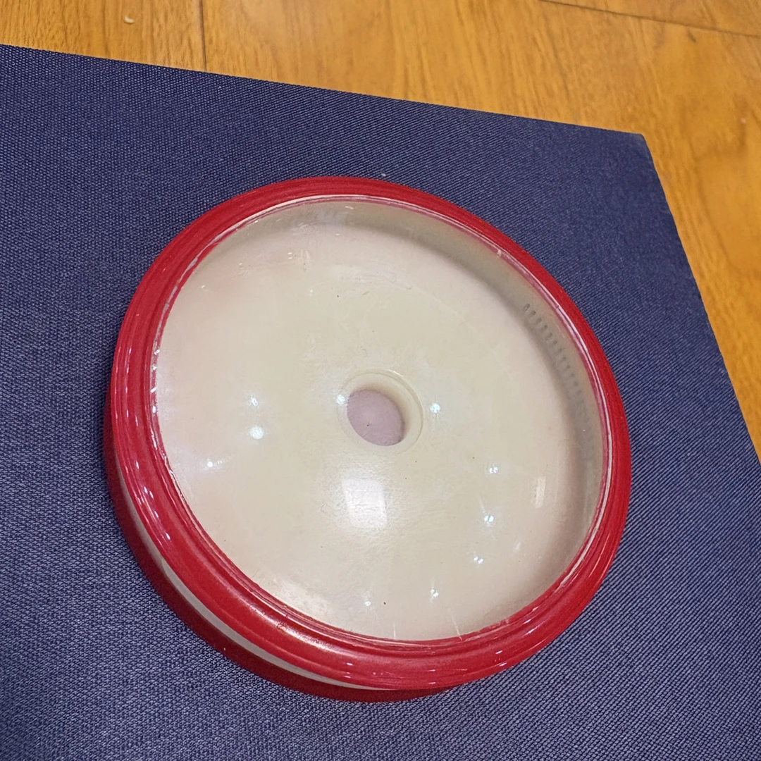 顾顾 老盒 直径75 红色亚克力万体黄蛉盒