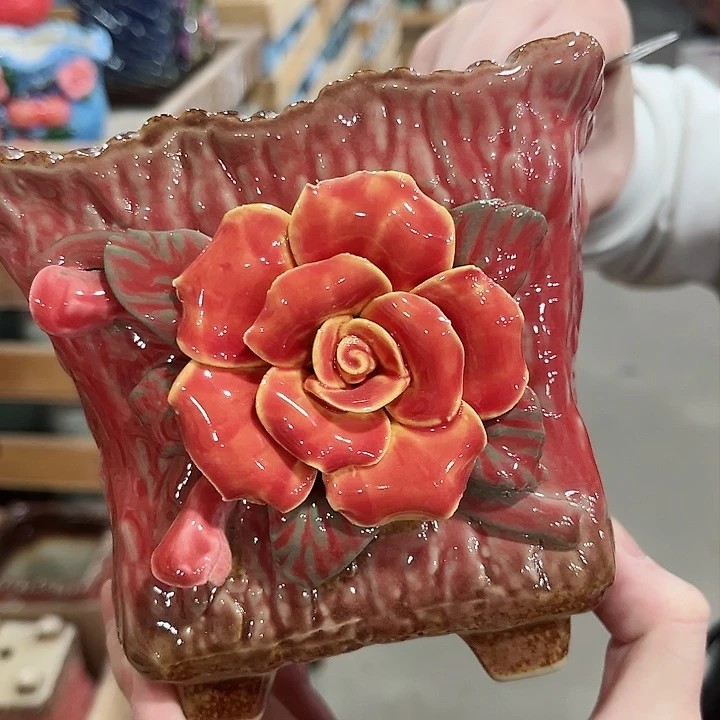 陶瓷陶瓷多肉植物花盆