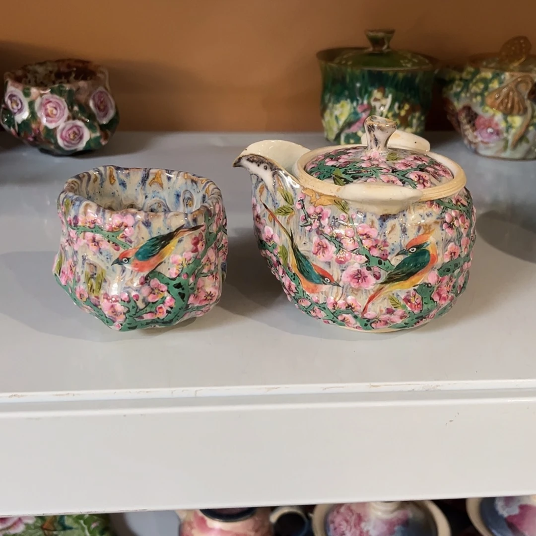 高***丽景德镇纯手工手绘陶瓷