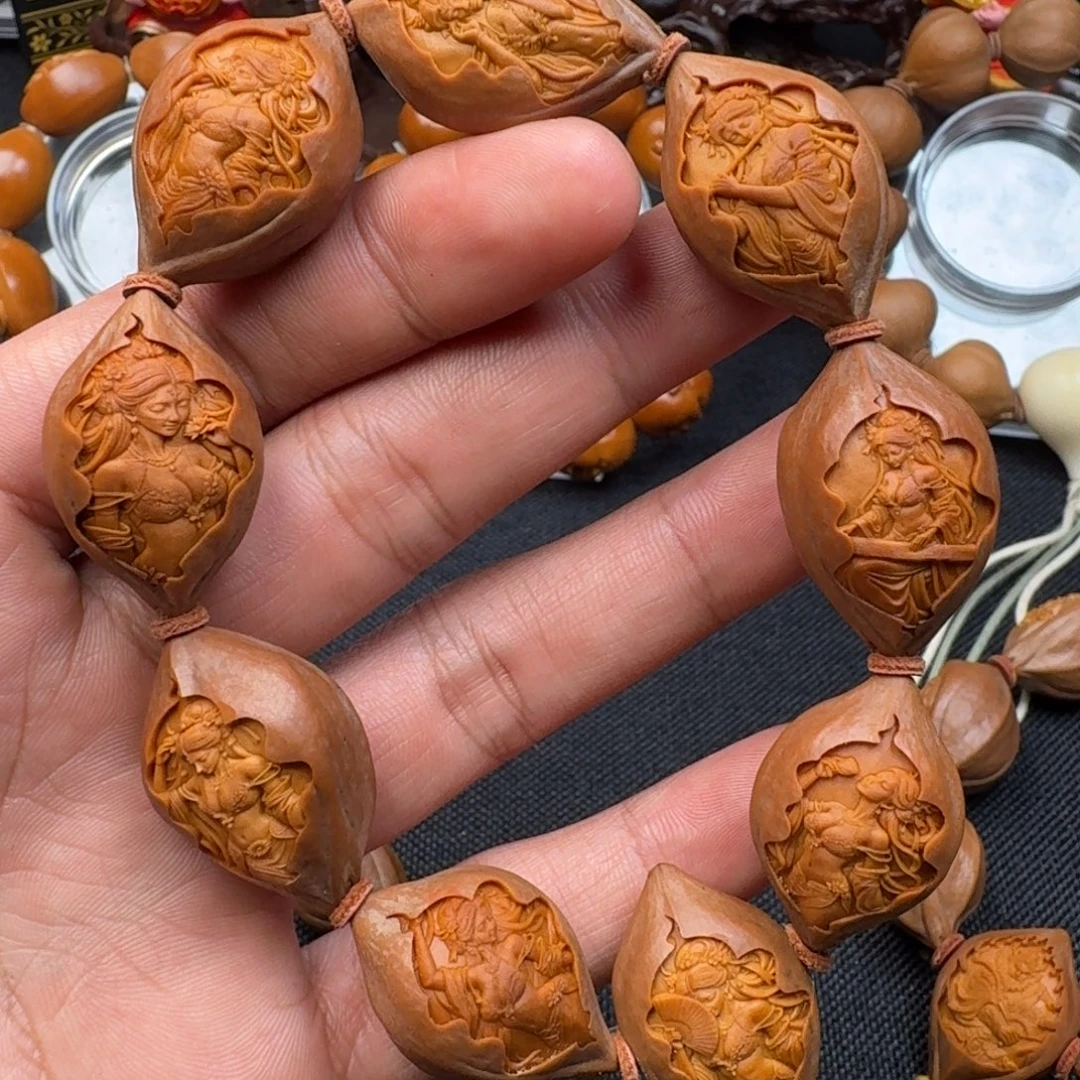 默***游手串/手链橄榄核美女