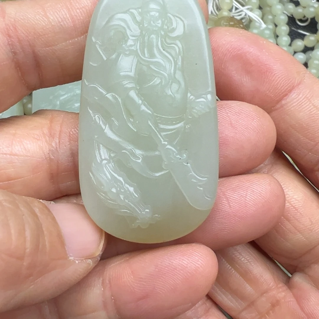 和田玉（糖玉）未镶嵌吊坠(不含链)