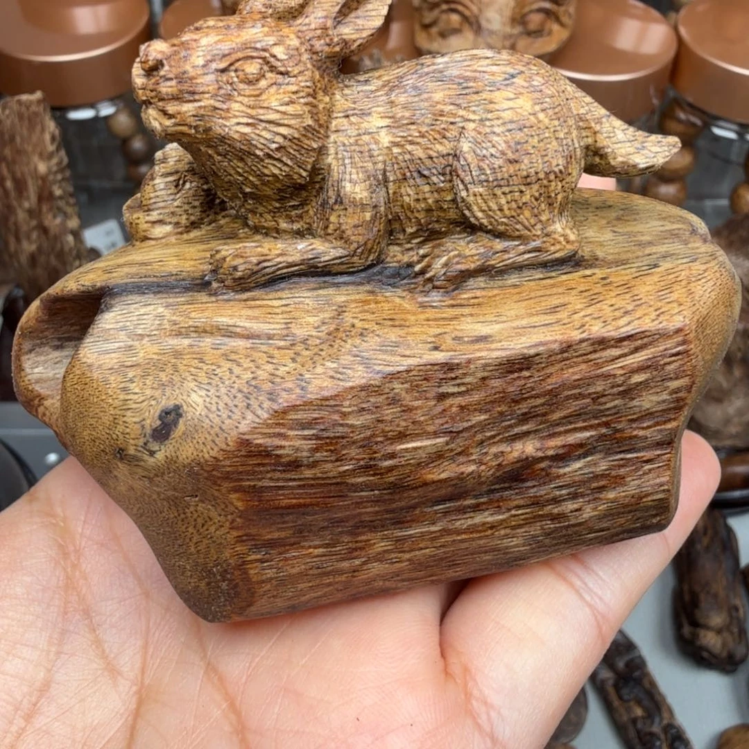 吃***顿沉香沉香碎屑文莱 兔子 39.5 克