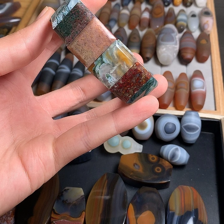 玛瑙/玉髓未镶嵌颈饰