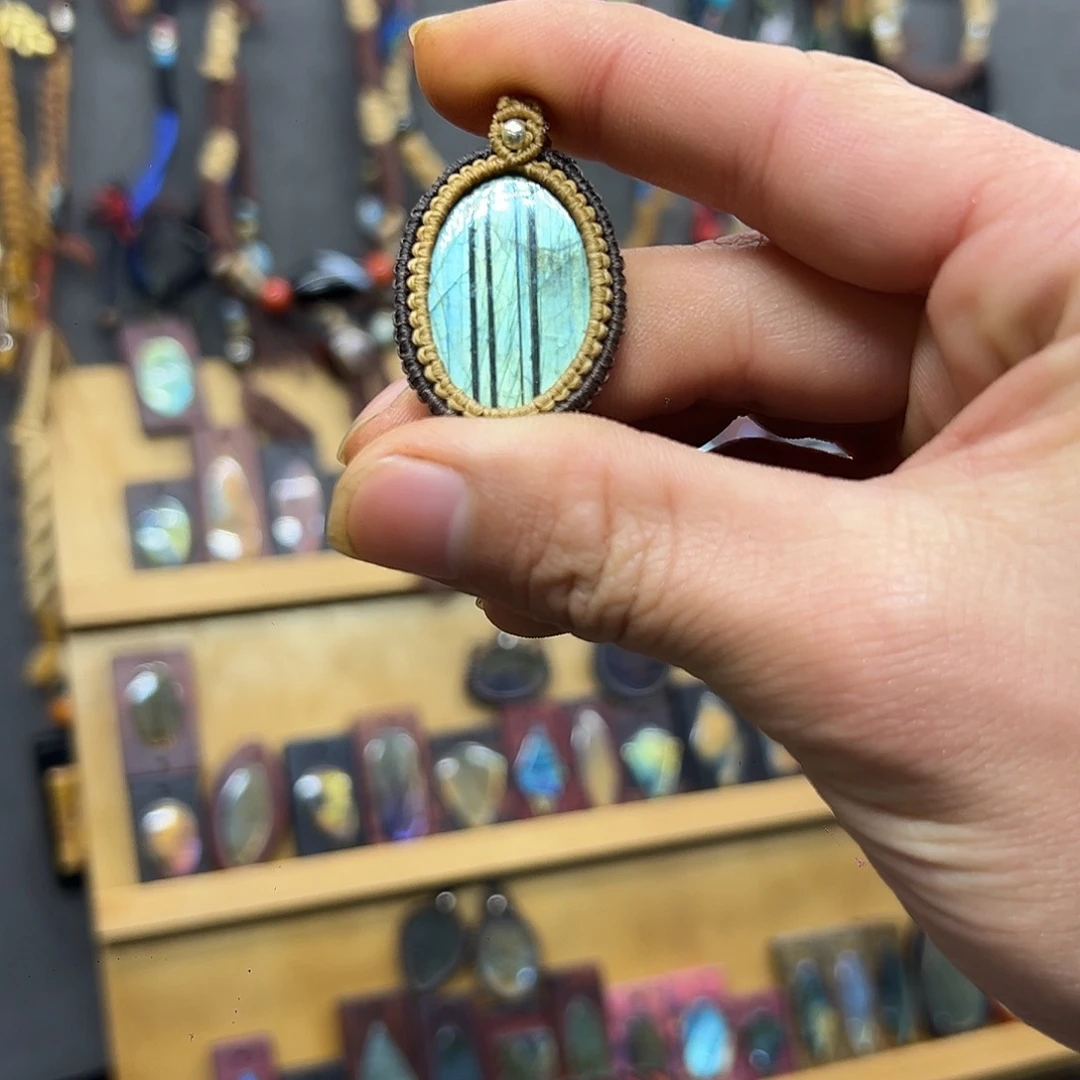 非金属石木语手作手工制作饰品