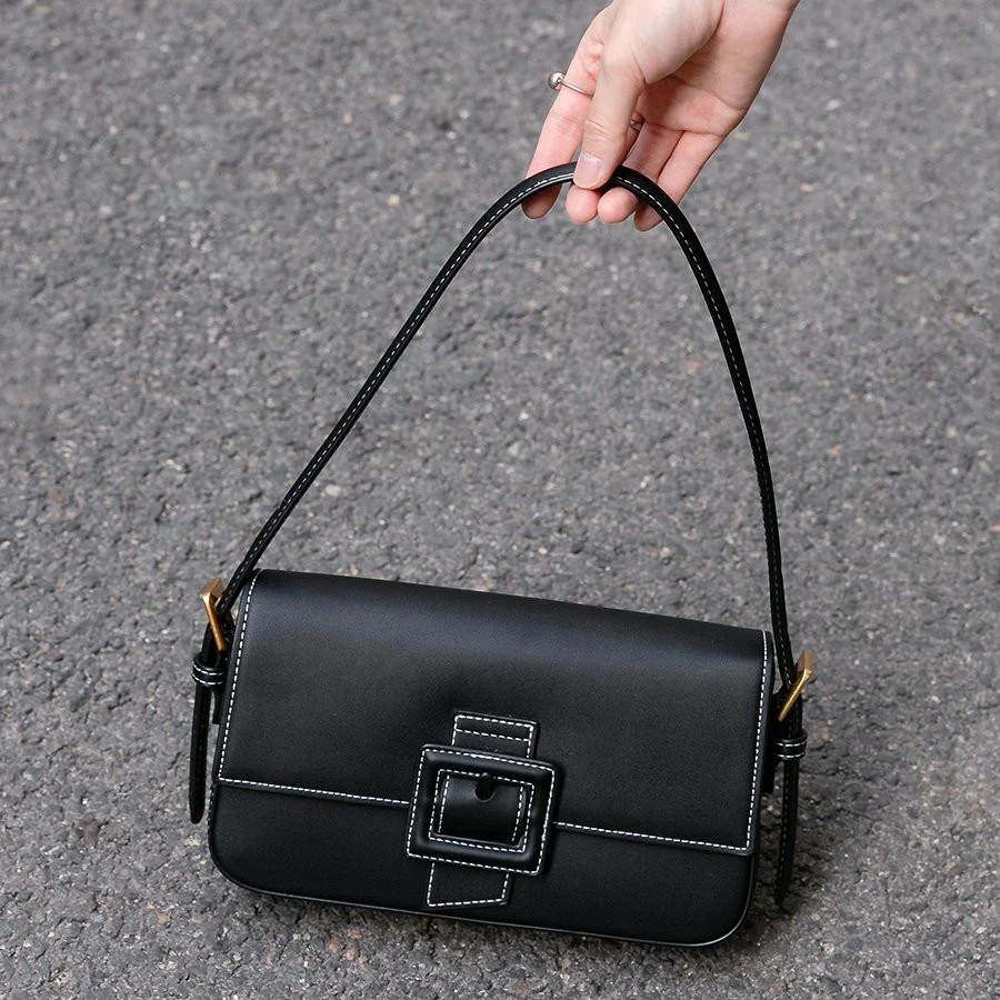 【简佰格甄选】法式简约法棍包2024新款时尚包Z571